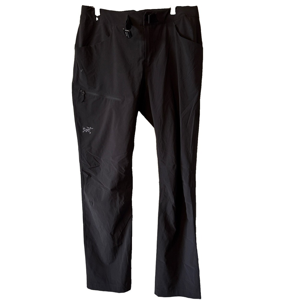 Arcteryx Black Lefroy Men's Activewear Belted Outdoor Hiking Pants Size 32